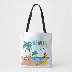 Sac fourre-tout Hawaïen Aloha Vibes