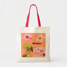 Sac fourre-tout hawaïen des cocotiers