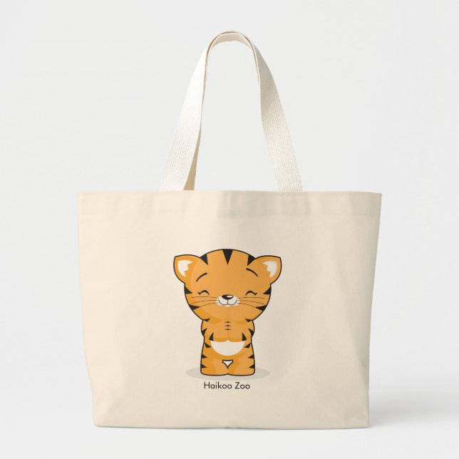 Sac fourre-tout heureux à chaton (Devant)
