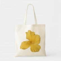 Sac fourre-tout Hibiscus jaune