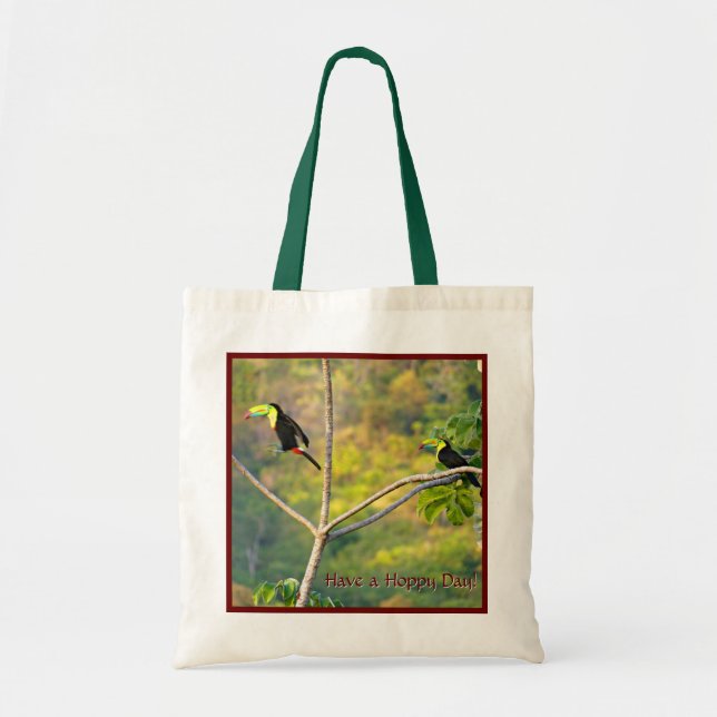 Sac fourre-tout Hoppy Toucans (Devant)