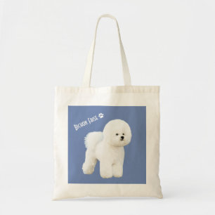 Sac fourre-tout illustré par Frise à Bichon