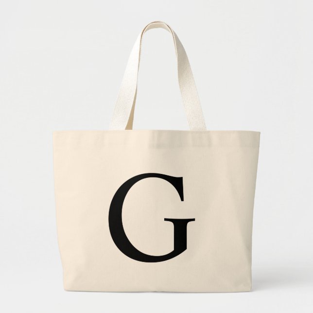 Sac fourre-tout initial à éléphant de G (Devant)