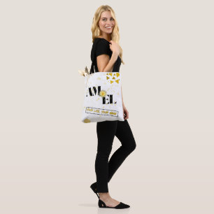 Sac fourre-tout inspirant – AMEL Lotus doré pour f