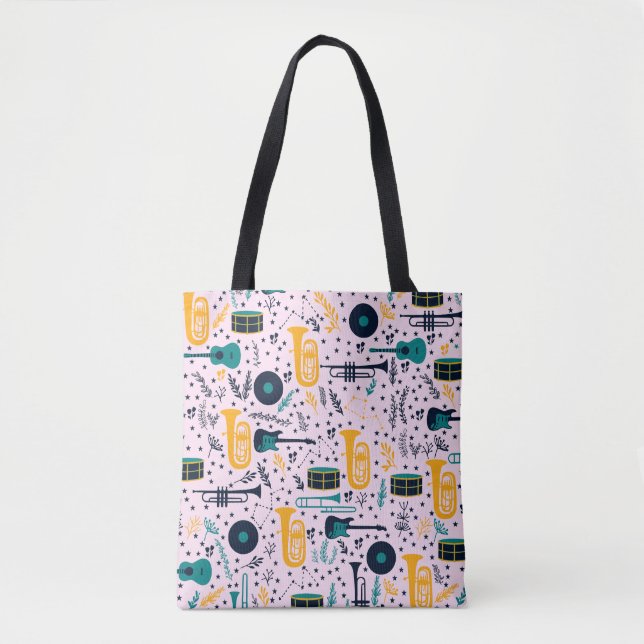 Sac fourre-tout Instruments de musique (Devant)