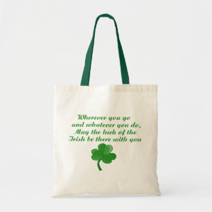 Sac fourre-tout irlandais à poème