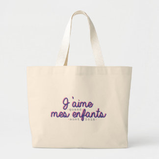 Sac fourre-tout J'aime mes enfants