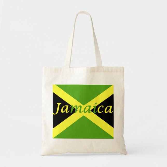 Sac fourre-tout jamaïcain à budget de drapeau (Devant)