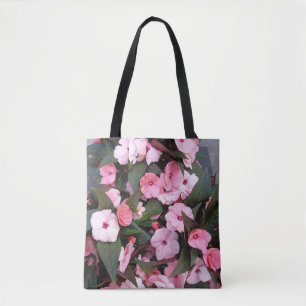 Sac fourre-tout jardin floral rose Reu fleur bot