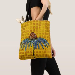 sac fourre-tout jaune