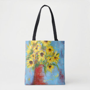 Sac fourre-tout jaune coloré à ressort de