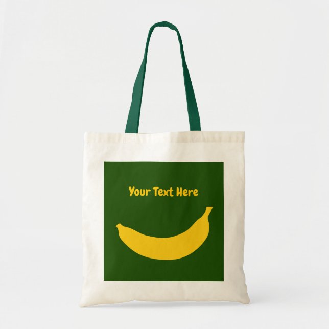 Sac fourre-tout jaune mignon à coutume de fruit de (Devant)