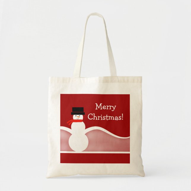Sac fourre-tout Jolly Snowman (Devant)