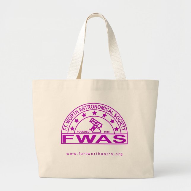 Sac fourre-tout Jumbo du logo Retro FWAS (Devant)