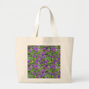 Sac fourre-tout Jumbo du Wisconsin Flower Bois Vio