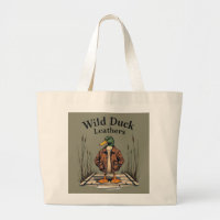 Sac fourre-tout Jumbo en cuir de canard sauvage - 