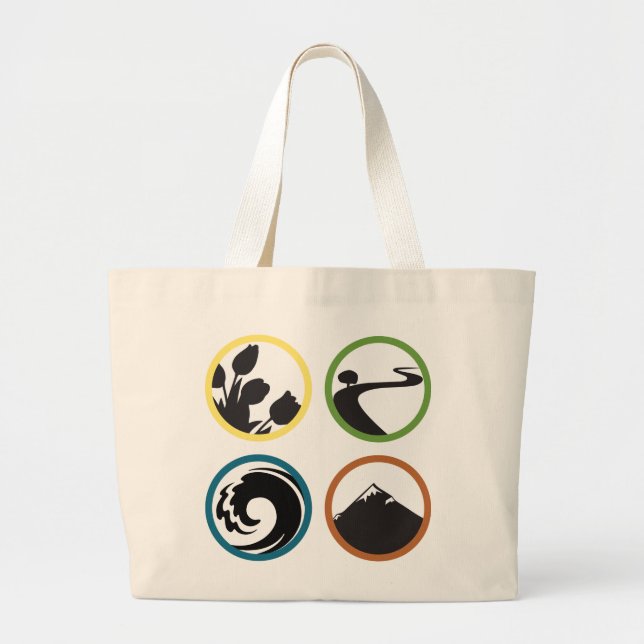 Sac fourre-tout Jumbo Quadratos (Devant)