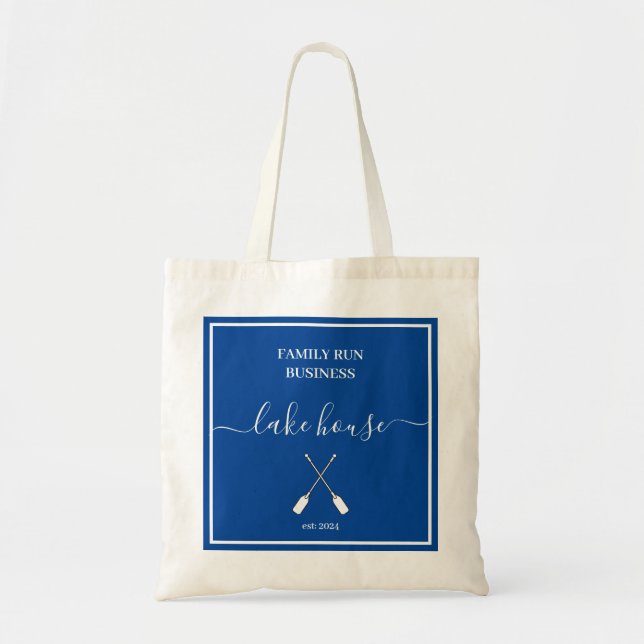 Sac fourre-tout - Lake House Blue (Devant)