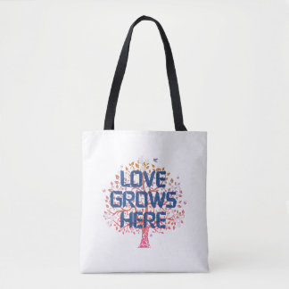 Sac fourre-tout « L'amour grandit ici »