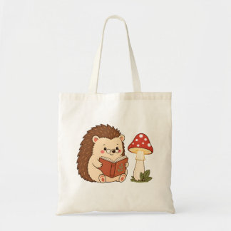 Sac fourre-tout lampe champignon hérisson mignon