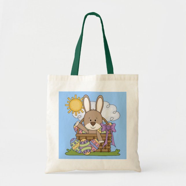 Sac fourre-tout lapin de Pâques (Devant)
