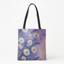 Sac fourre-tout Lavande et Daisy Bliss