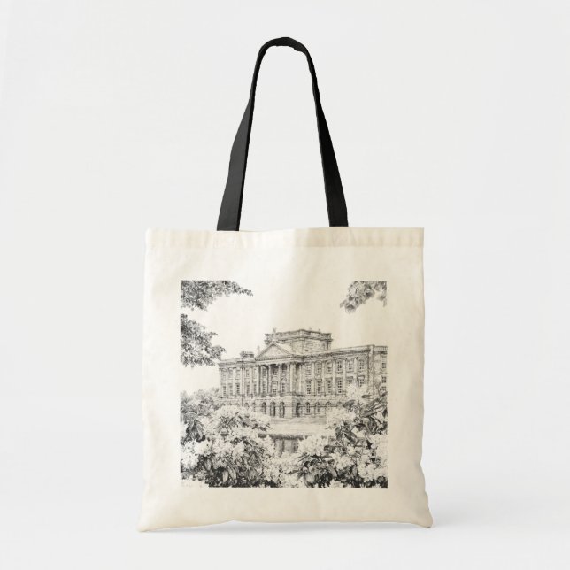 Sac fourre-tout - 'Les jardins de Pemberley' (Devant)