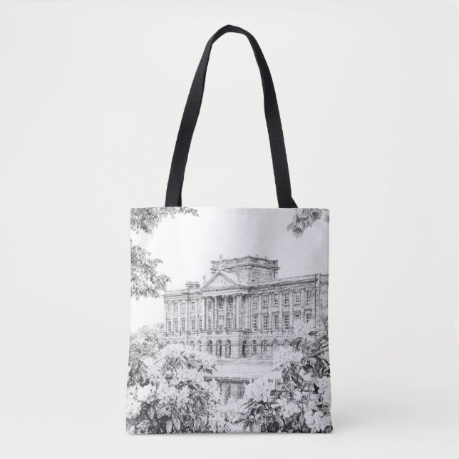 Sac fourre-tout - 'Les jardins de Pemberley' (Devant)