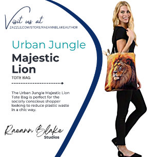 Sac fourre-tout Lion Majestic Jungle Urbain