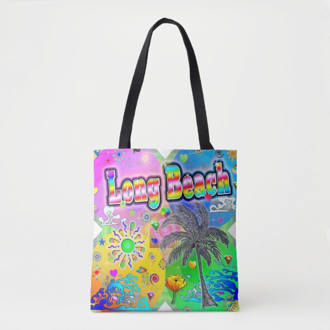 Sac fourre-tout Long Beach Quadro Seasons (Devant)