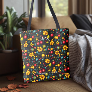 Sac fourre-tout lumineux et audacieux inspiré de K