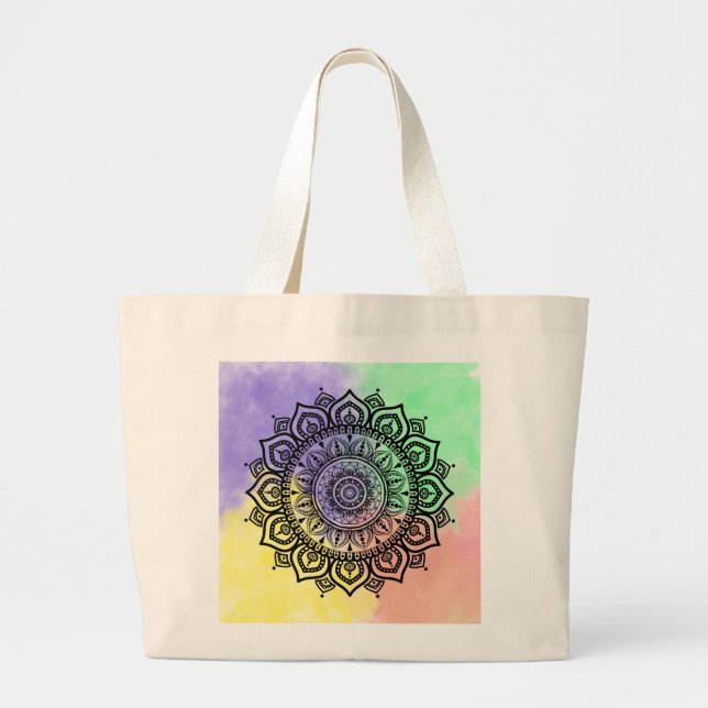 Sac fourre-tout Mandala (Devant)