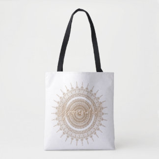 Sac fourre-tout Mandala au sol