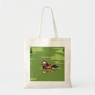 Sac fourre-tout Mandarine de près