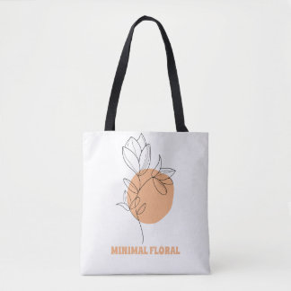 Sac fourre-tout maquette conception minimale