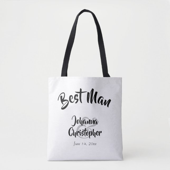 Sac fourre-tout Mariage Best Man (Devant)