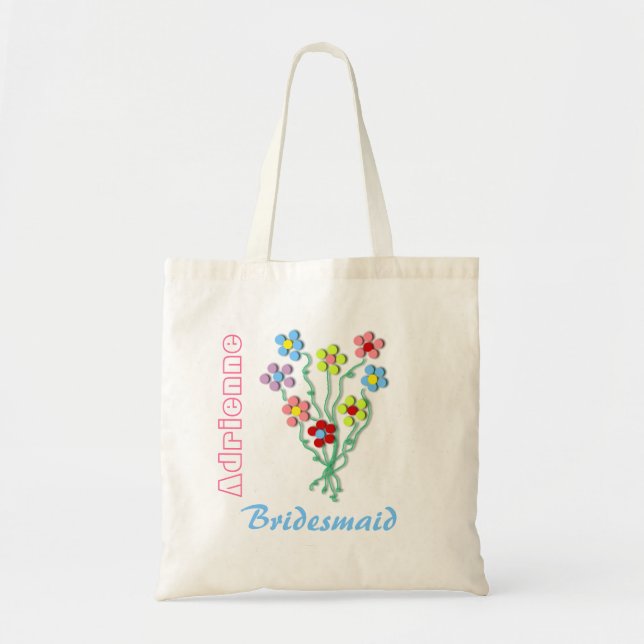 Sac fourre-tout Mariage de la mariée Little Flower (Devant)