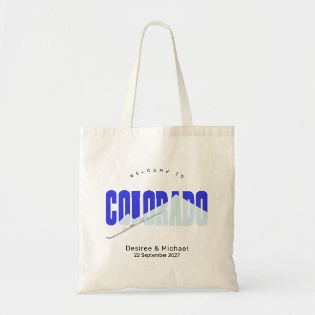 Sac fourre-tout Mariage du Colorado (Devant)