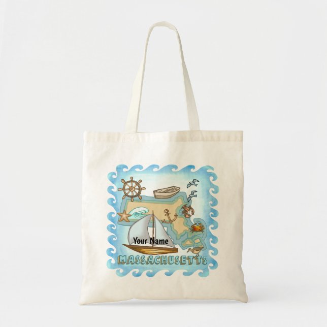 Sac fourre-tout Massachusetts (Devant)