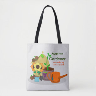 Sac fourre-tout Master Gardener imprimé partout