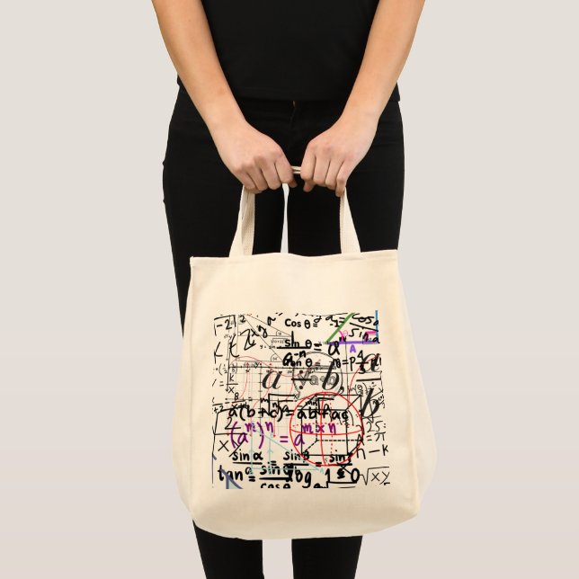 Sac fourre-tout mathématique (Devant (produit))
