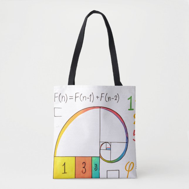 Sac fourre-tout mathématique de la séquence de Fib (Devant)