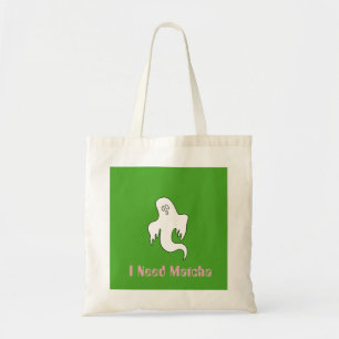 Sac fourre-tout mignon fantôme j'ai besoin de matc