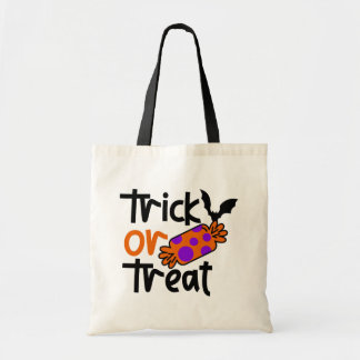 Sac fourre-tout mignon pour Halloween Trick or Tre