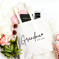Sac fourre-tout minimaliste Grandma EST 2025 | Nou