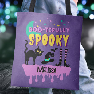Sac fourre-tout moderne Cute Boo joliment Éffrayan