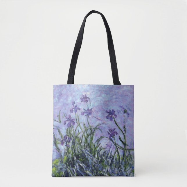 Sac fourre-tout Monet Lilac Irises (Devant)
