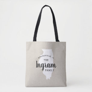 Sac fourre-tout monogramme de la famille de l'Illi