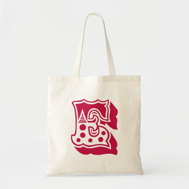 Sac fourre-tout Monogramme "E" (Devant)