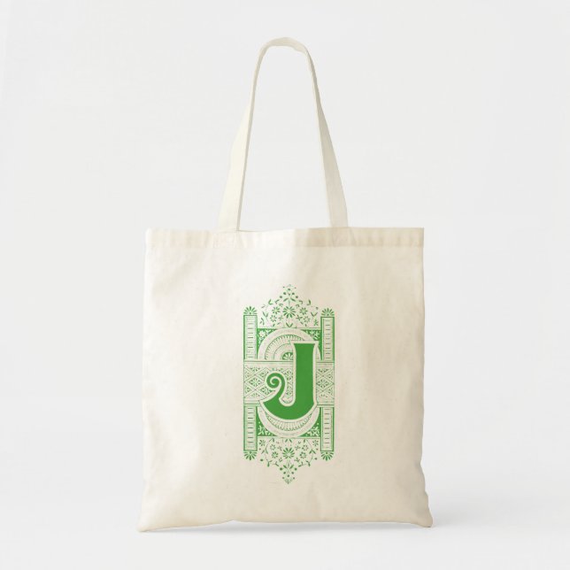 Sac fourre-tout Monogramme "J" (Devant)